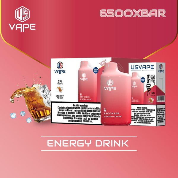 Energy Drink US VAPE 6500 XBAR Disposable