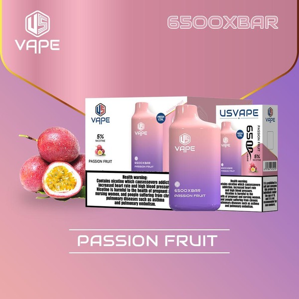 Passion fruit US VAPE 6500 XBAR Disposable