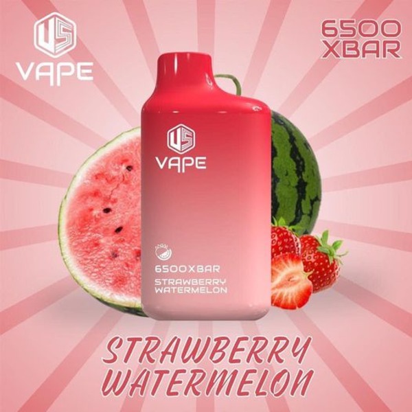 Strawberry Watermelon US VAPE 6500 XBAR Disposable