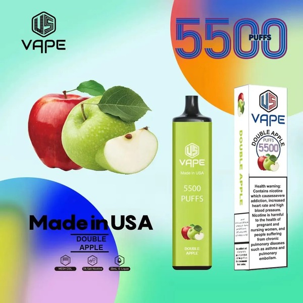 Double Apple US VAPE Disposable