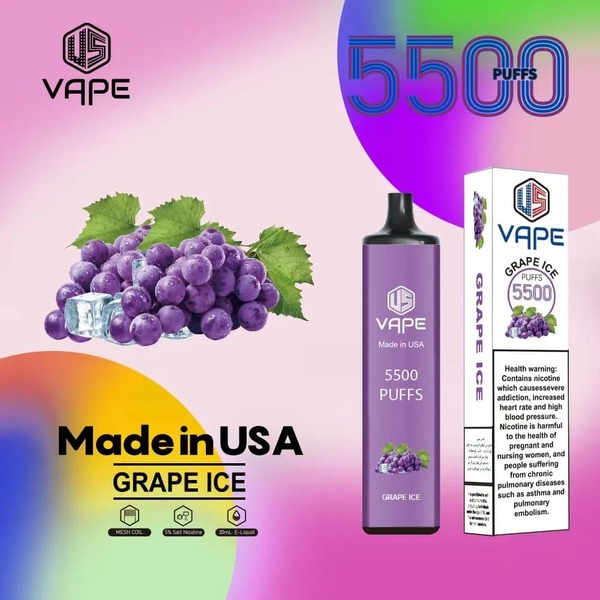 Grape Ice US VAPE Disposable