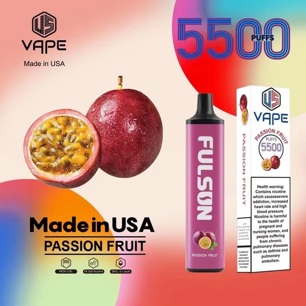 Passion Fruit US VAPE Disposable