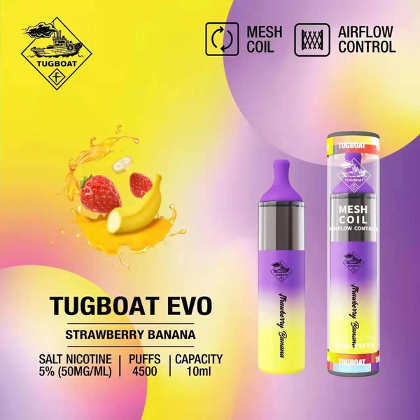 Tugboat EVO Strawberry banana