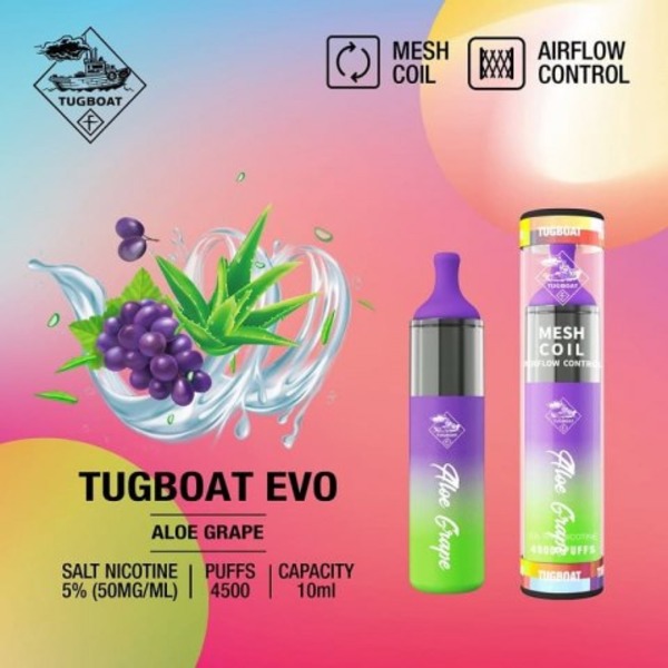 Tugboat EVO Aloe Grape