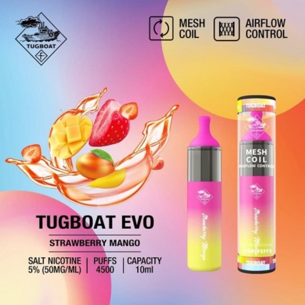 Tugboat EVO Strawberry Mango