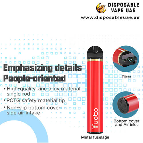Yuoto 5 Red Wine Disposable Vape