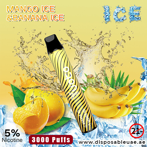Yuoto Switch Mango Ice and Banana Ice Disposable Vape
