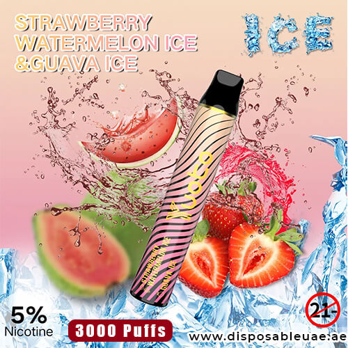 Yuoto Switch Strawberry Watermelon and Guava Ice Disposable Vape